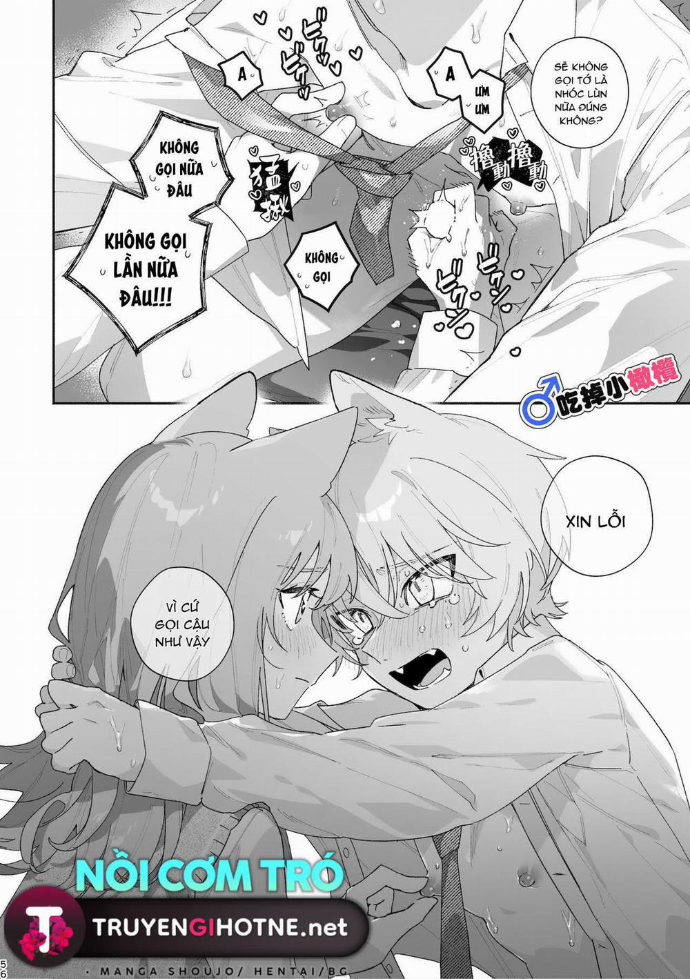 ♂ Ga Uke. Neko-Chan X Neko-Kun 4 trang 58