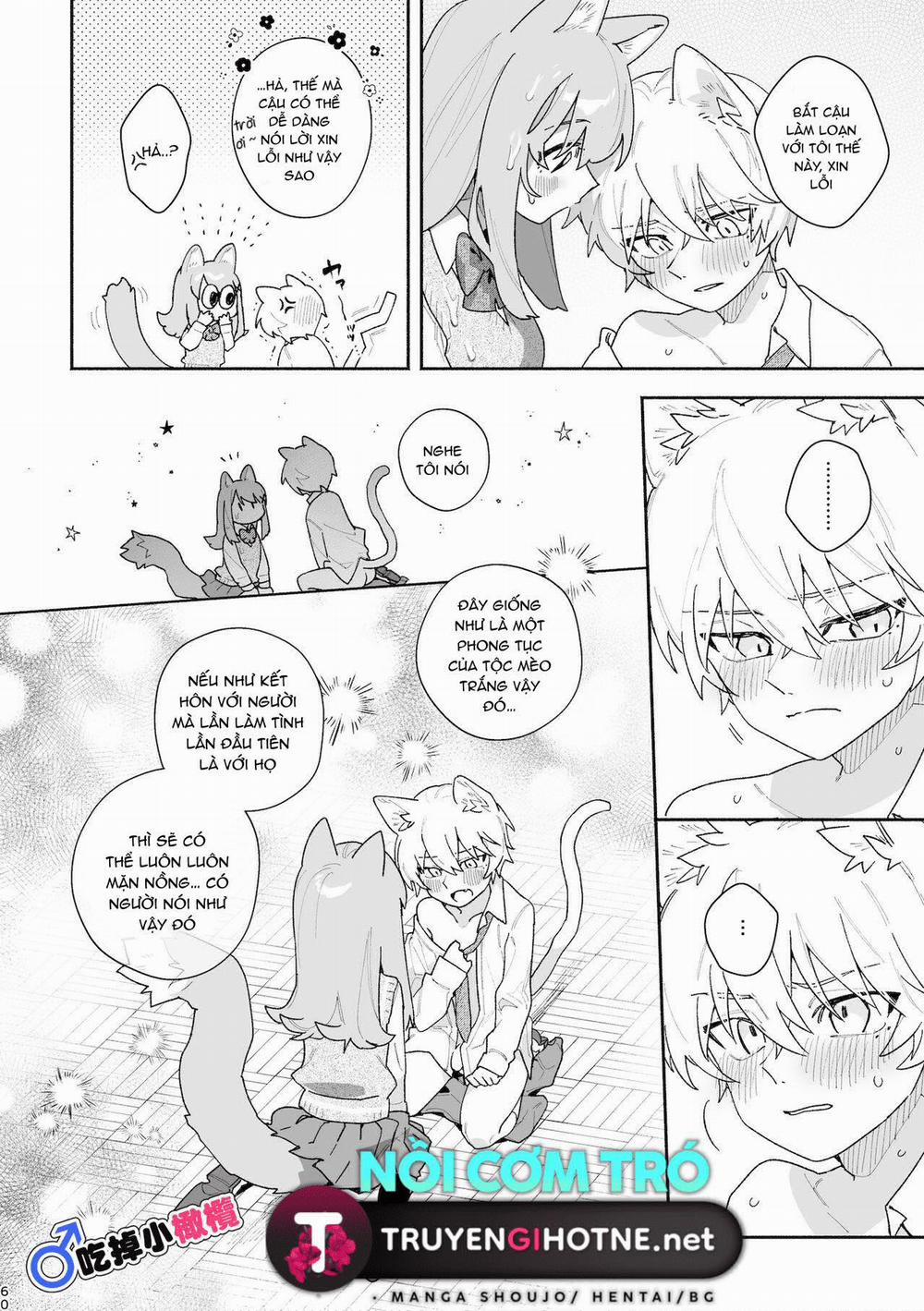 ♂ Ga Uke. Neko-Chan X Neko-Kun 4 trang 62