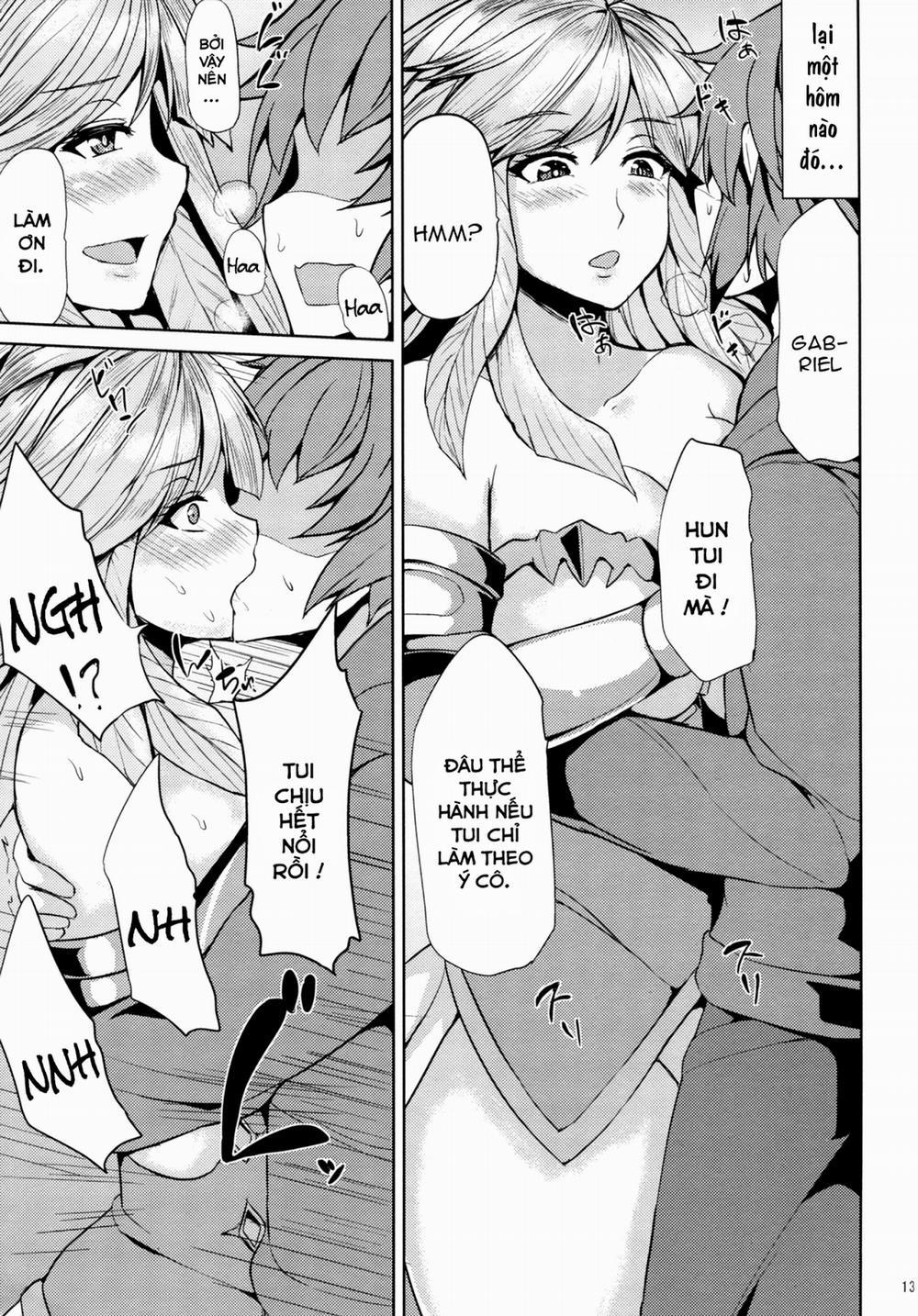 Gabriel no Himitsu no Shiren (Granblue Fantasy) Oneshot trang 10