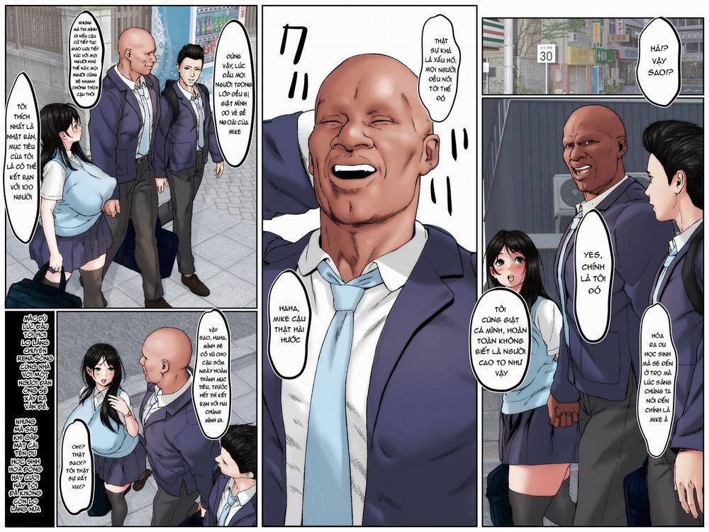 Gaikokujin Ryuugakusei ni Netorareru Kanojo Oneshot trang 5