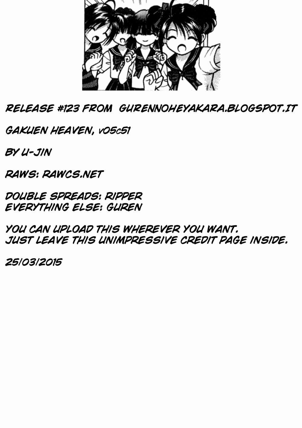 Gakuen Heaven 51 trang 19