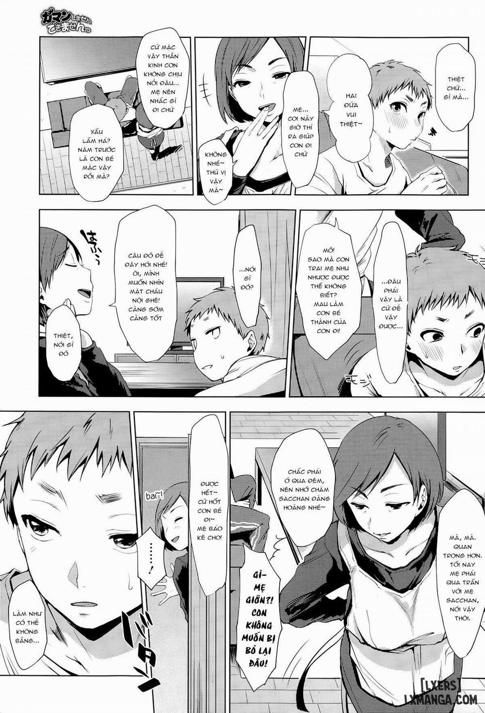 Gaman Shimasen Dekimasen Oneshot trang 2