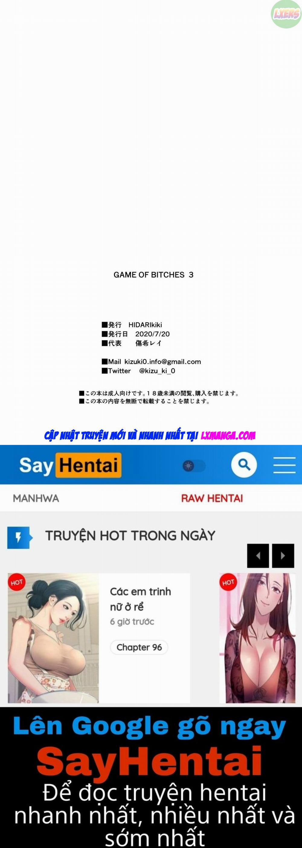 GAME OF BITCHES 3 trang 50