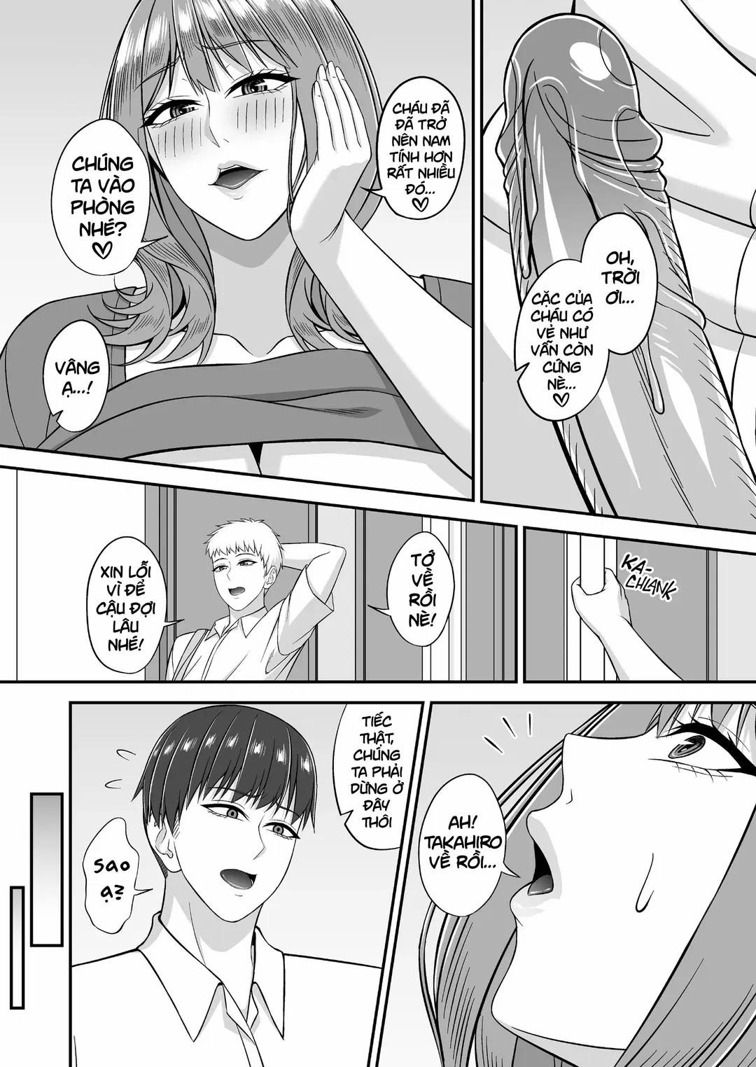 Gần gũi với mẹ bạn ngực khủng Oneshot trang 20