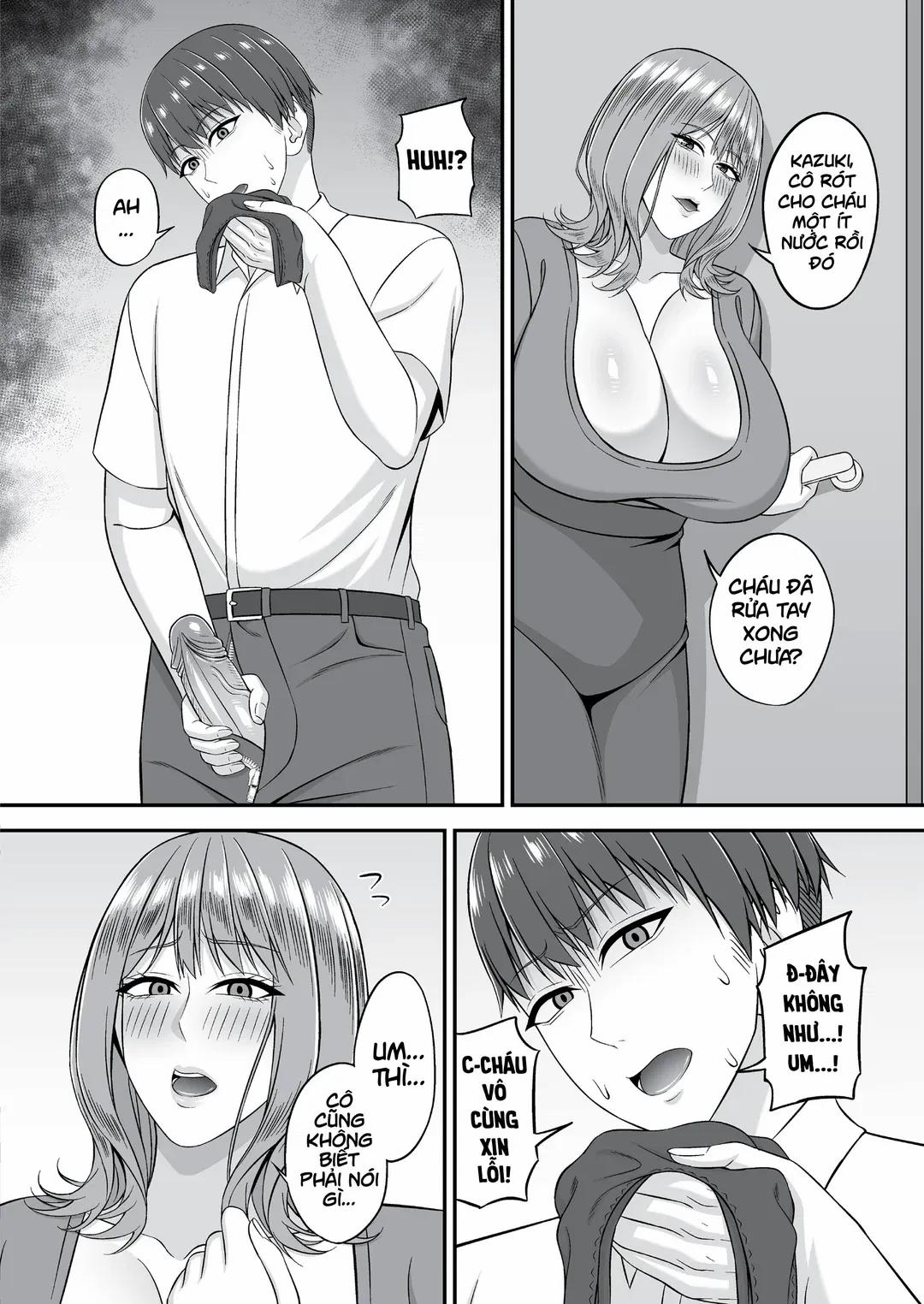 Gần gũi với mẹ bạn ngực khủng Oneshot trang 9