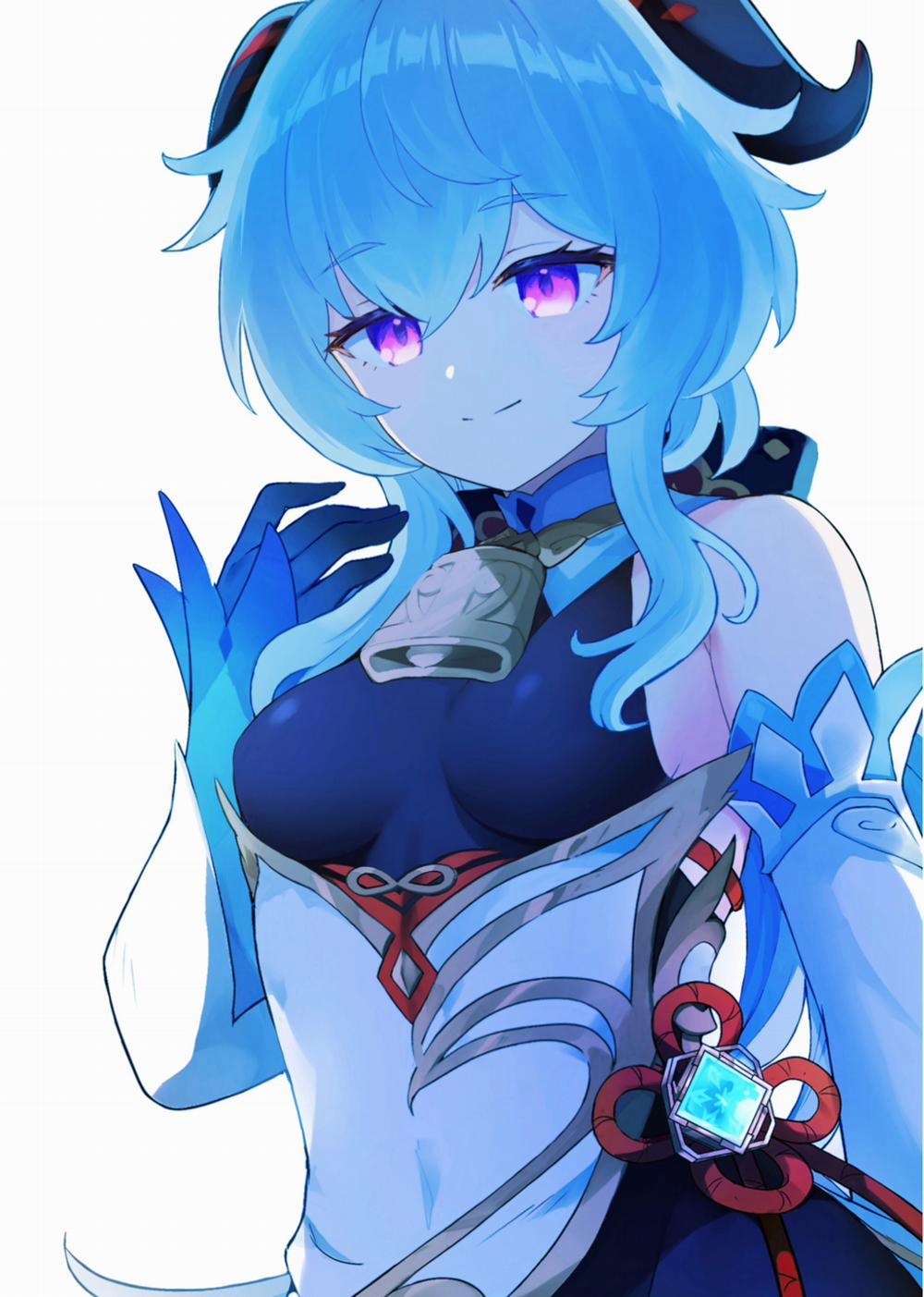 Ganyu-chan ga Shigoto to Seiyoku Shori o Otetsudai suru Hon. Oneshot trang 21