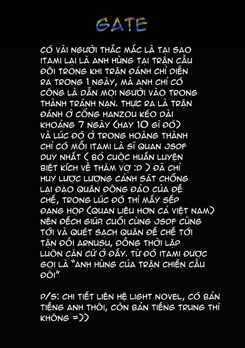 Gate - Jietai Kare No Chi Nite, Kaku Tatakeri 25 trang 19