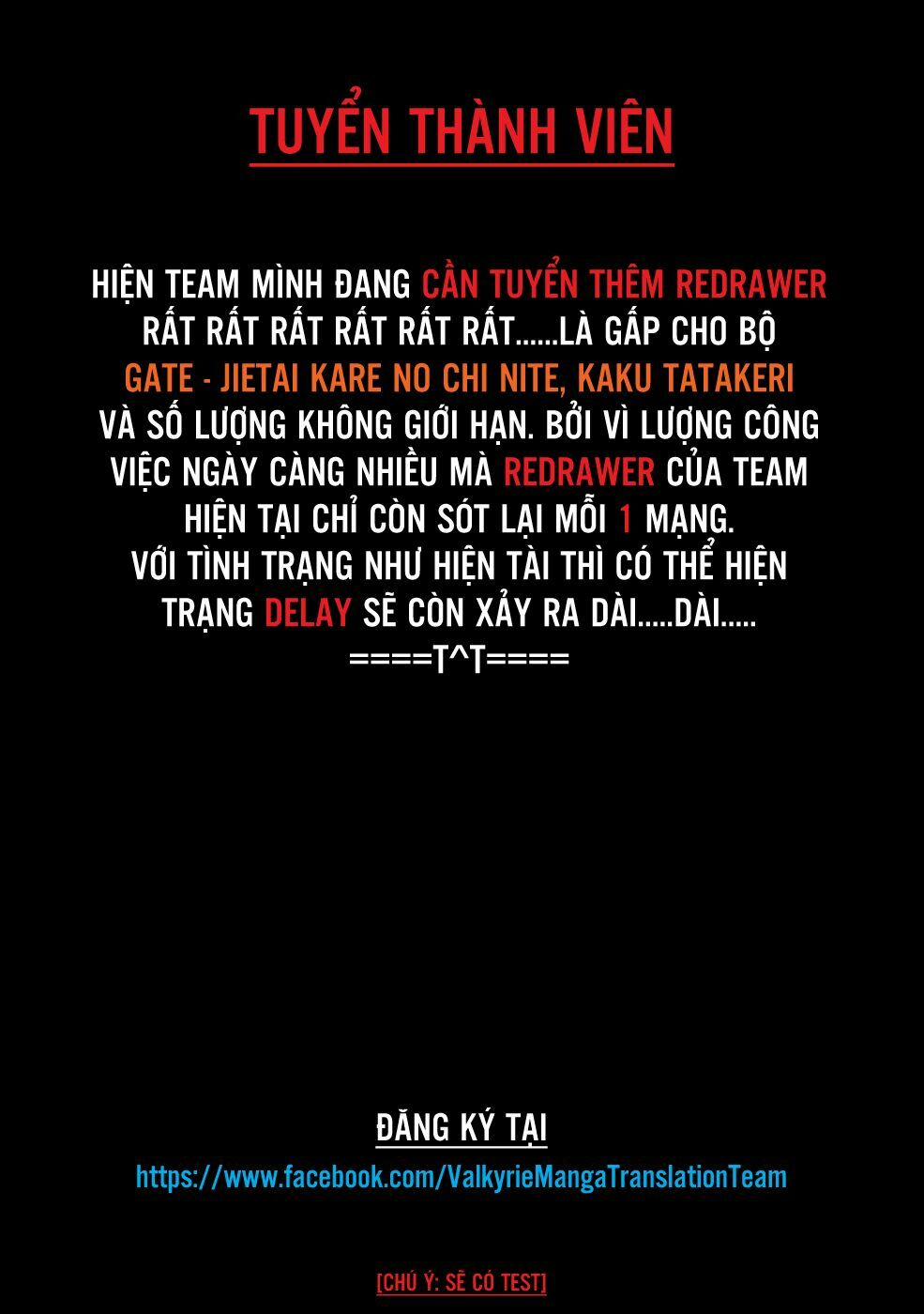 Gate - Jietai Kare No Chi Nite, Kaku Tatakeri 36 trang 26