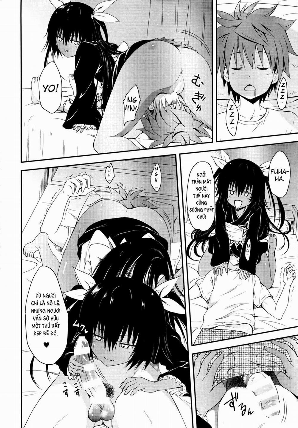 Geboku ni totte wa Gohoubi desu (To Love-Ru Darkness) Oneshot trang 3
