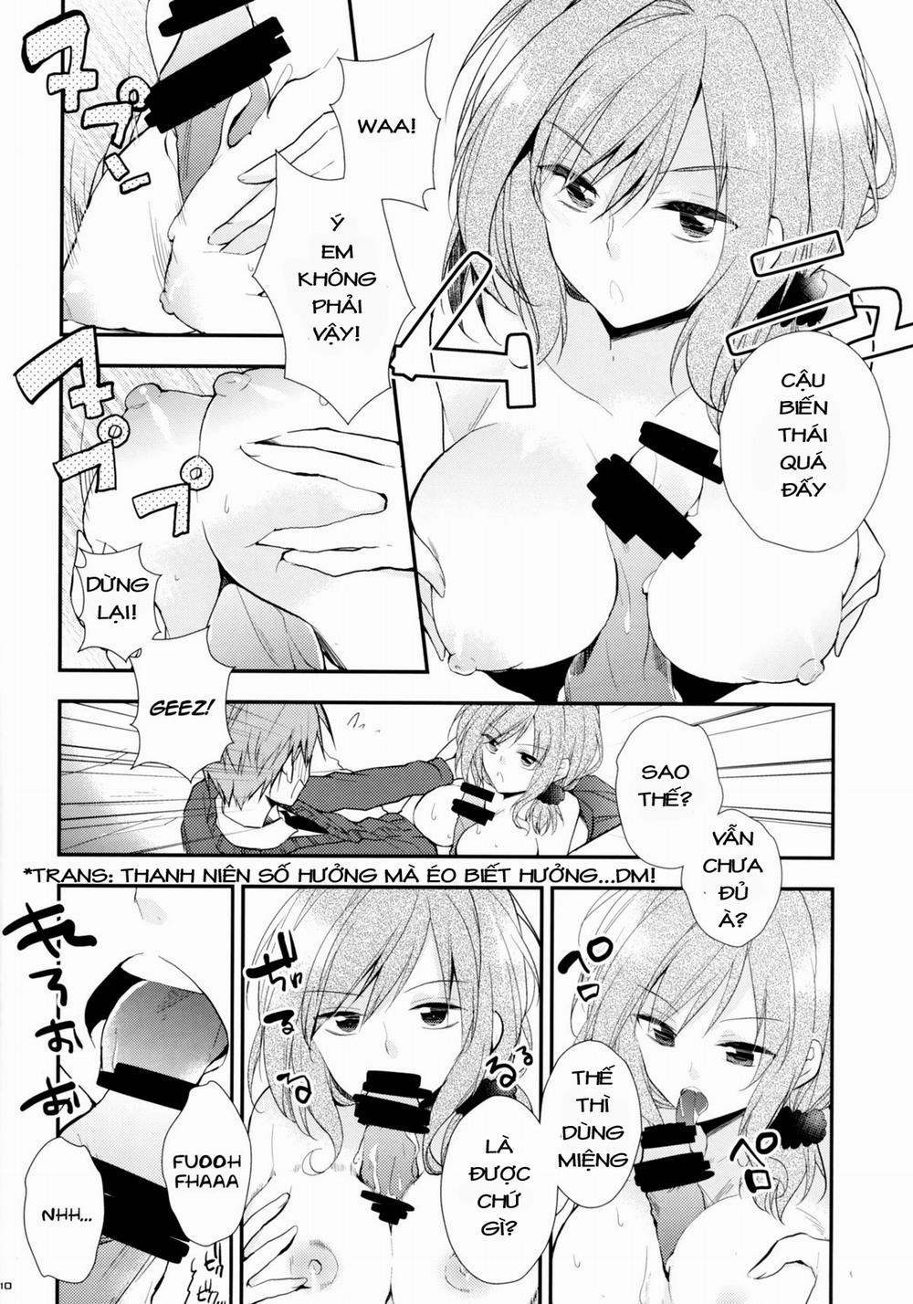 Gekkan Majo Yuzuki-sama (Gekkan Shoujo Nozaki-kun) Oneshot trang 9