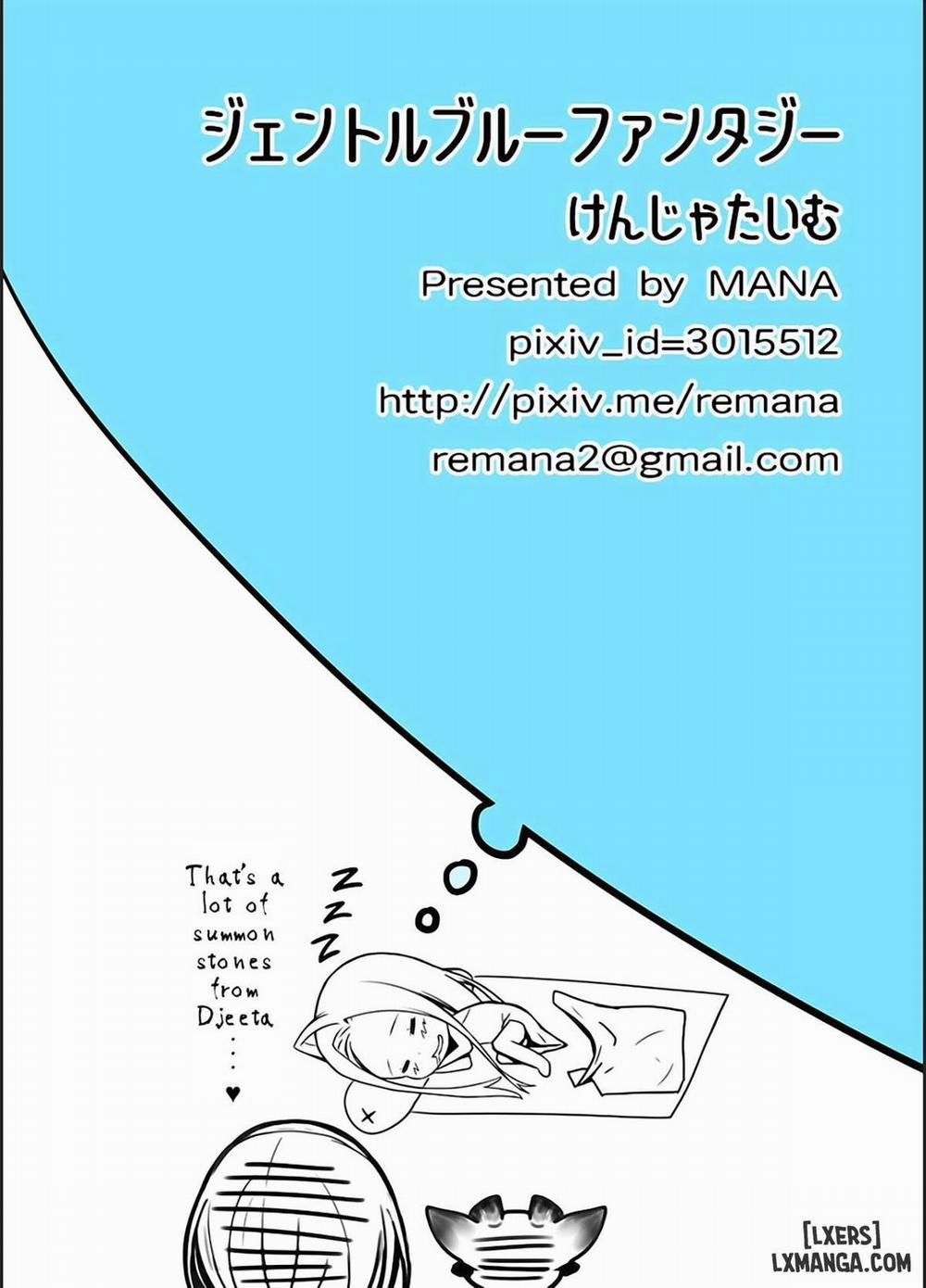 Gentle Blue Fantasy Oneshot trang 17