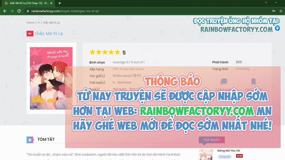 Giấc mơ kì lạ 13 trang 31