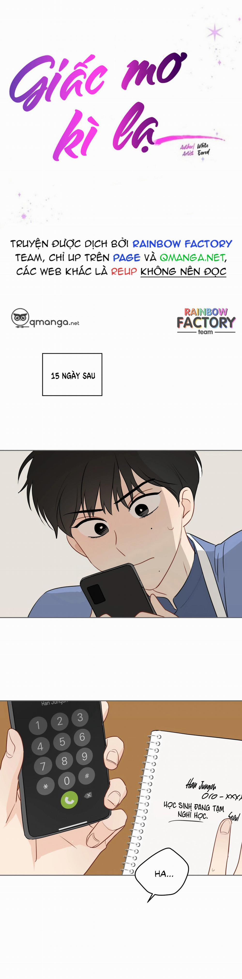 Giấc mơ kì lạ 7 trang 11