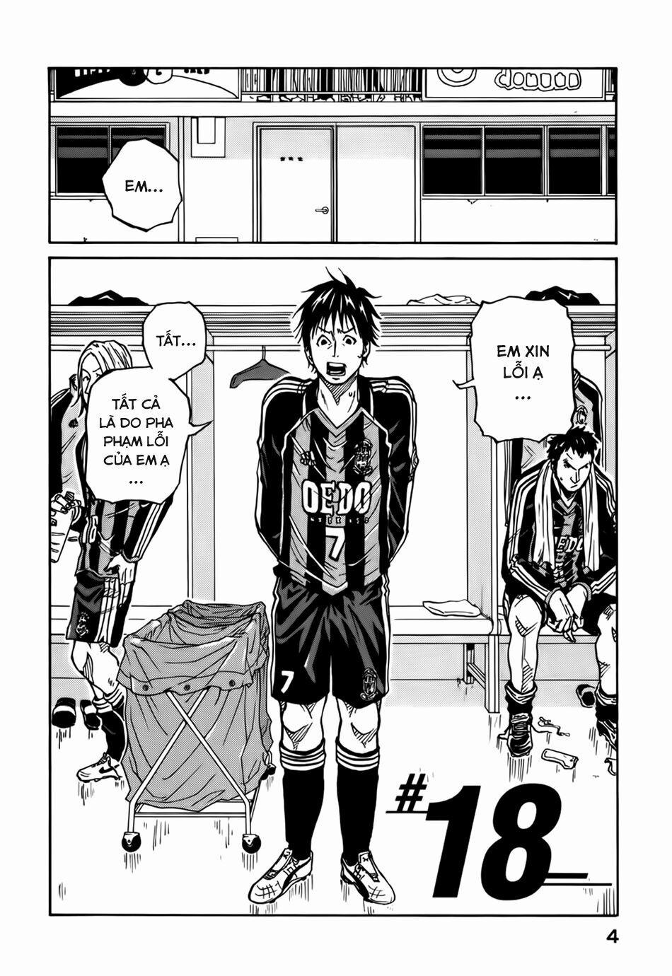 Giant Killing 18 trang 4