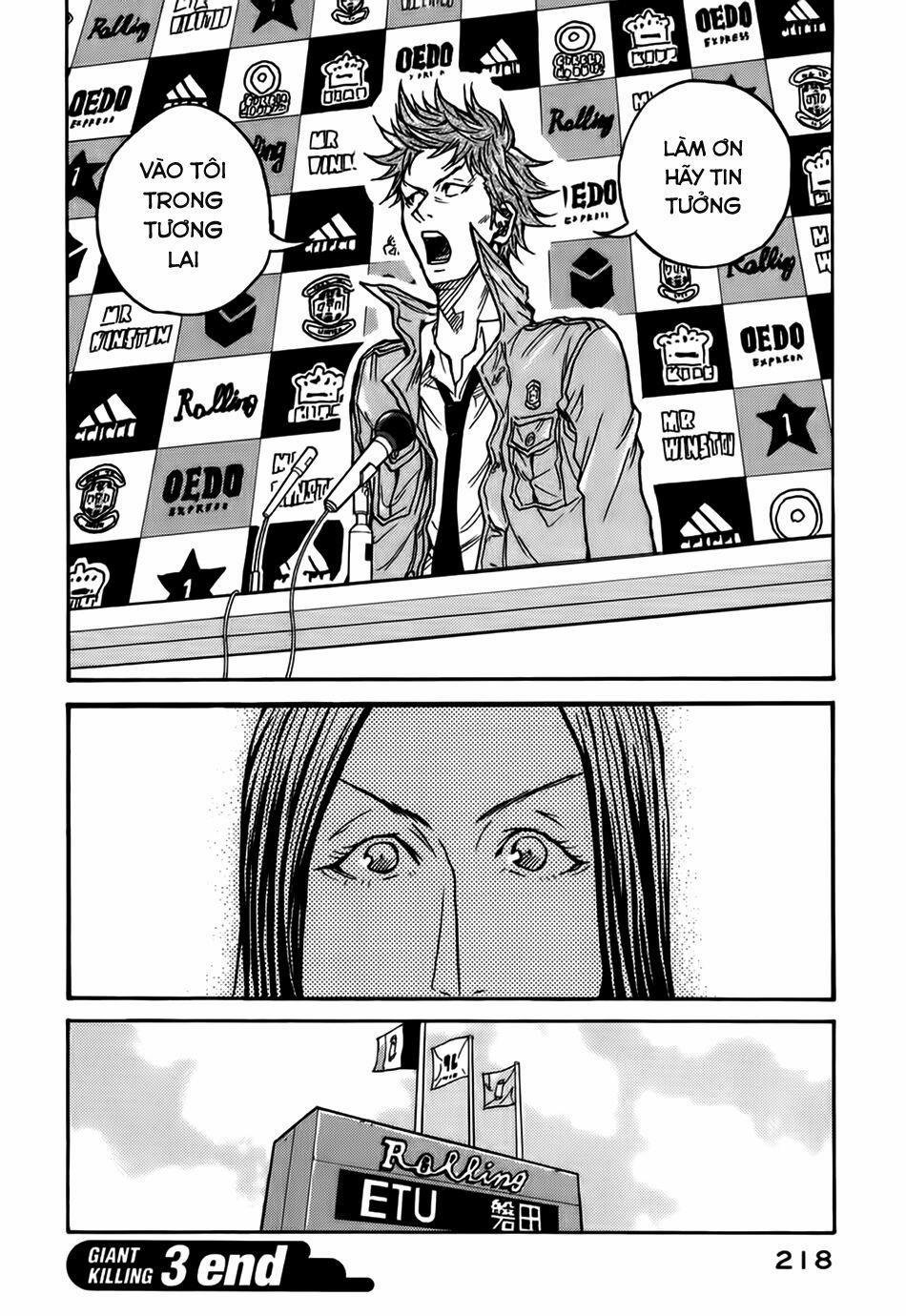 Giant Killing 27 trang 22