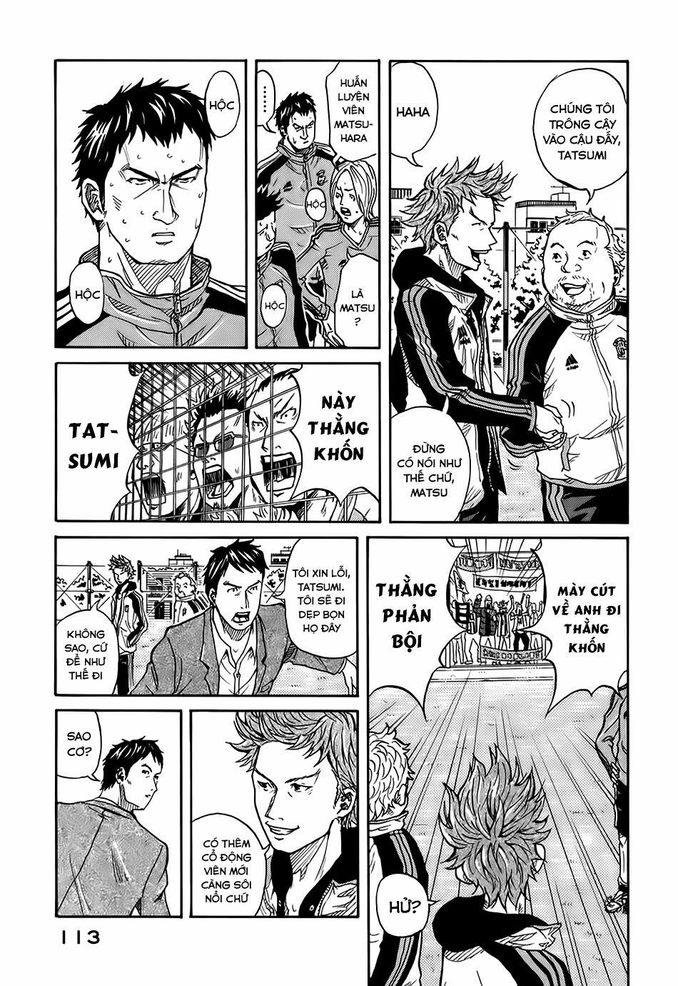 Giant Killing 3 trang 22