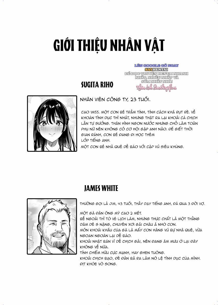 Giáo viên Zym không thể thoát ~ Bị người đàn ông nước ngoài trung niên xâm phạm 1 trang 1