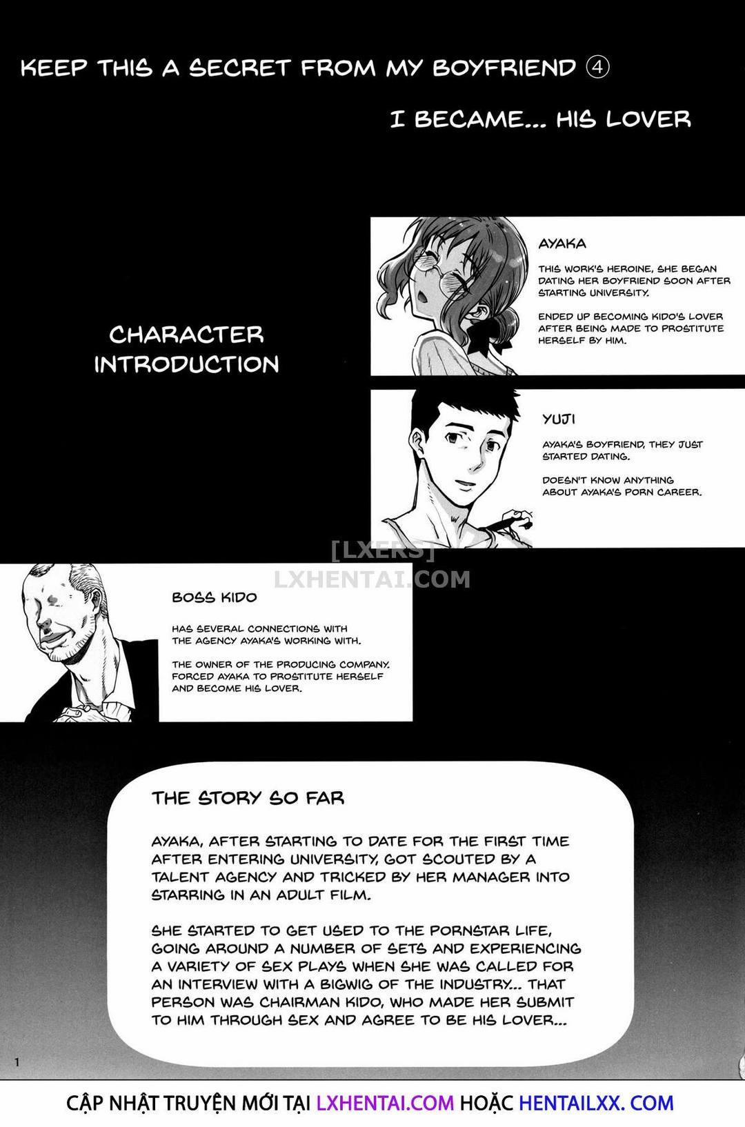 Giấu bạn trai… tôi làm diễn viên av 4 trang 1
