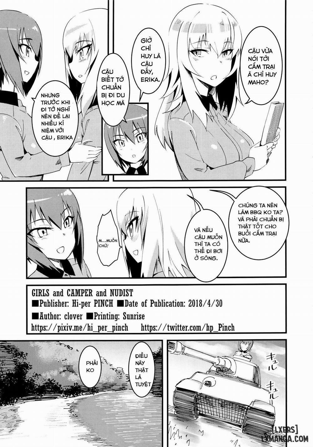 GIRLS and CAMPER and NUDIST Oneshot trang 1