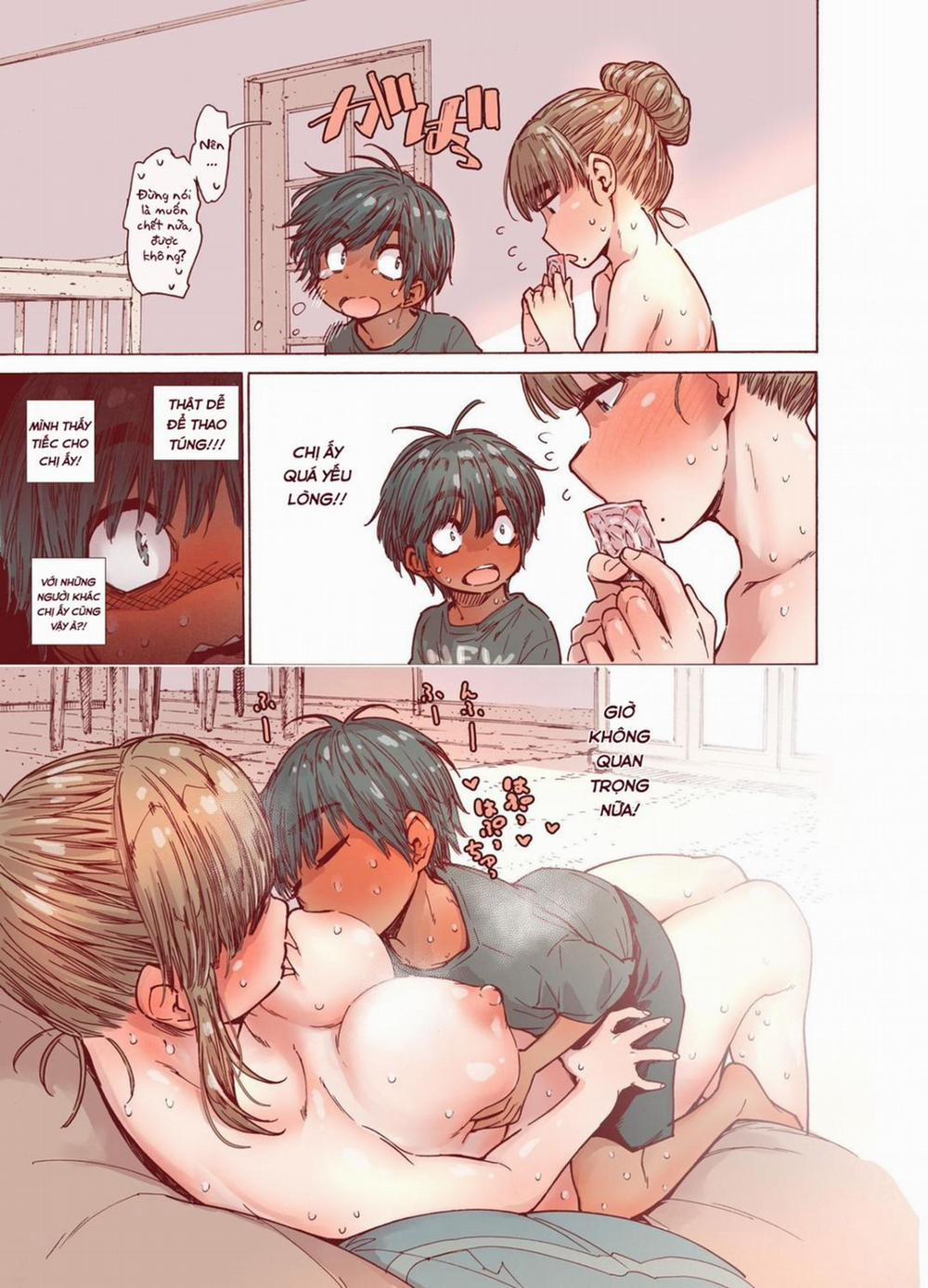 Giúp chị gái cạo lông bím Oneshot trang 19