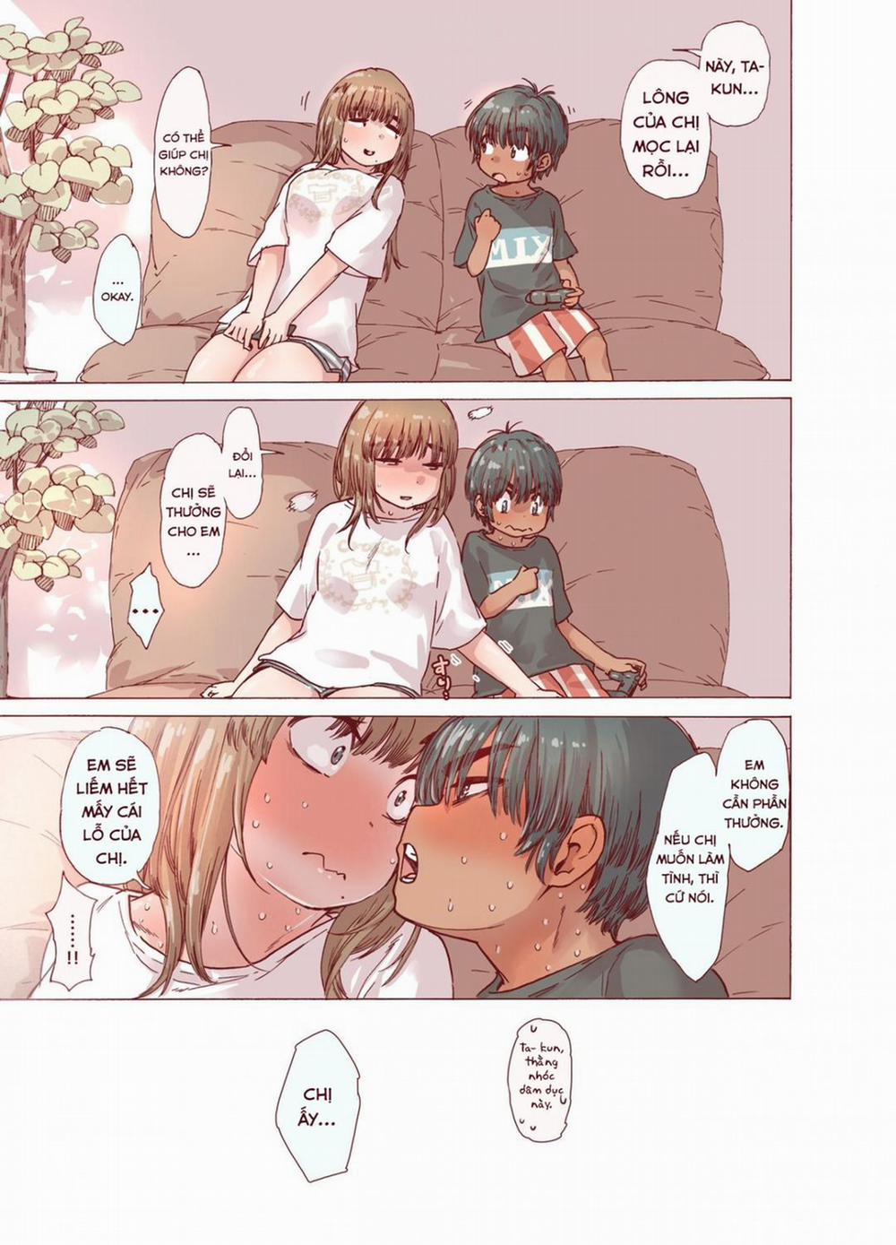 Giúp chị gái cạo lông bím Oneshot trang 35