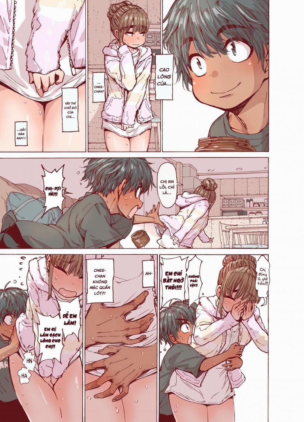 Giúp chị gái cạo lông bím Oneshot trang 6