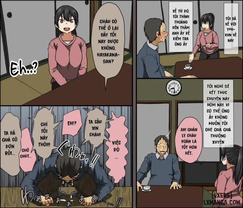 Giúp lão quản lý vợ vừa qua đời Oneshot trang 8