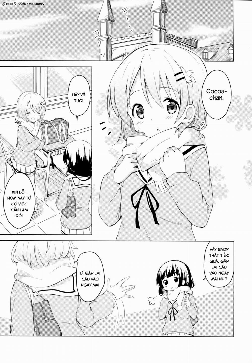 Gochisou wa Kokoa desu ka? (Gochuumon wa Usagi desu ka?) Oneshot trang 3