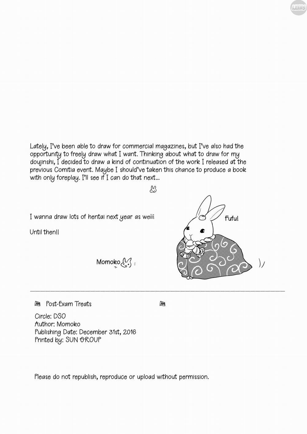 Gohoubi wa Juken no Ato ni Post-Exam Treats trang 28