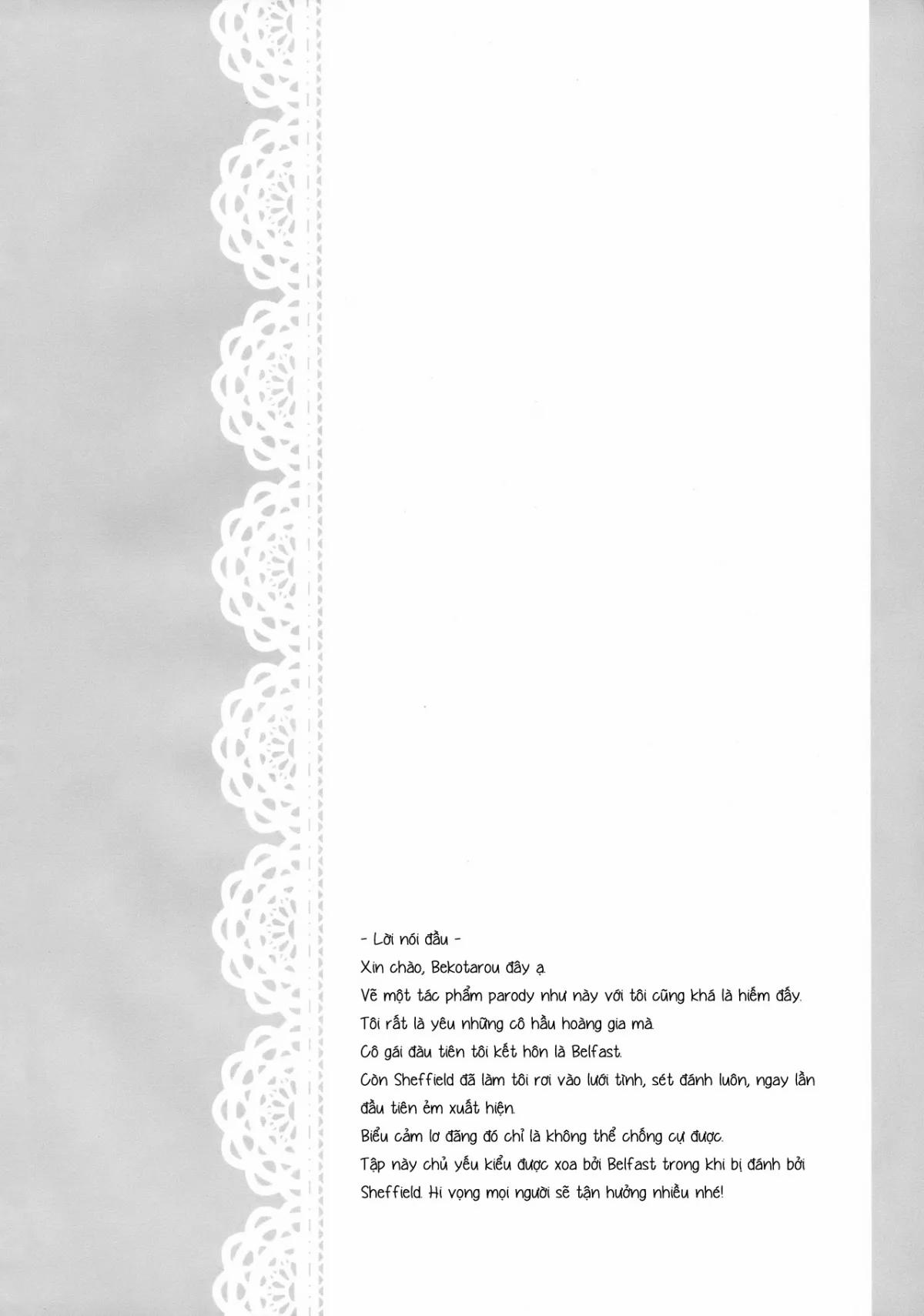 Gohoushi No Itashikata (Azur Lane) OneShot trang 2