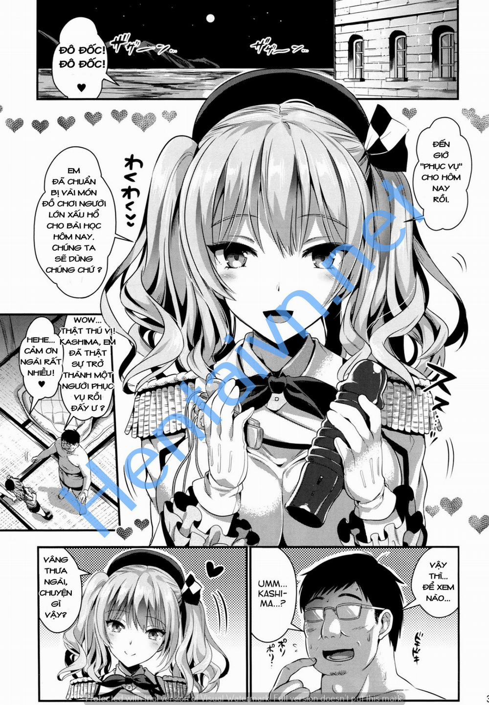 Gohoushi Tantou no Kashima to Hamakaze desu (Kantai Collection) Oneshot trang 1