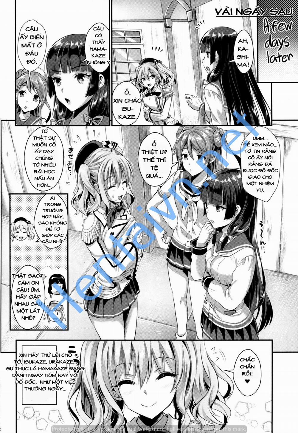 Gohoushi Tantou no Kashima to Hamakaze desu (Kantai Collection) Oneshot trang 30