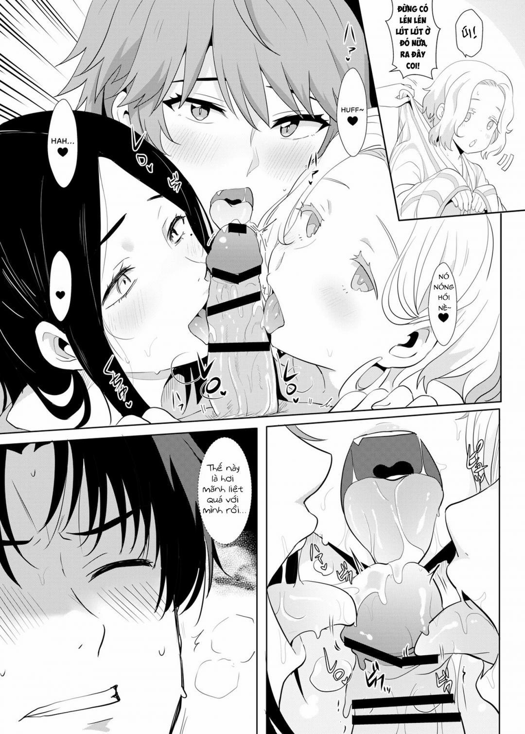 Going On A Hotspring Trip With Tomo’s Mom And Her Friends! Oneshot trang 9