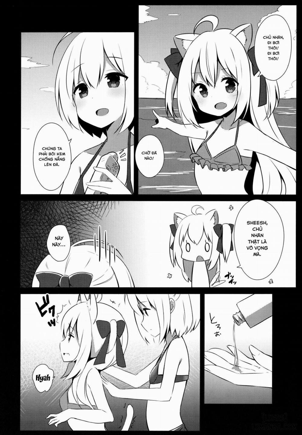 Goshujin-sama to Koneko no Midareta Summer Vacation Oneshot trang 3