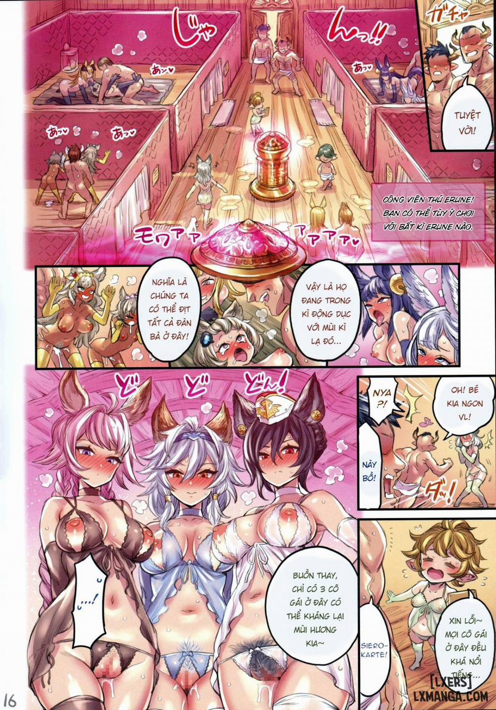 Grancypher Shoukan Zenpen Nakama to Issen Koechau Hon -Grablu Hen 5 Oneshot trang 17