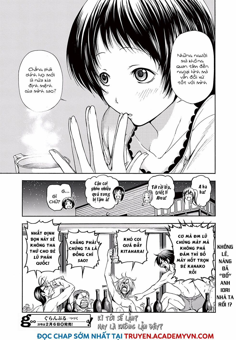 Grand Blue – Cô Gái Thích Lặn 10 trang 37