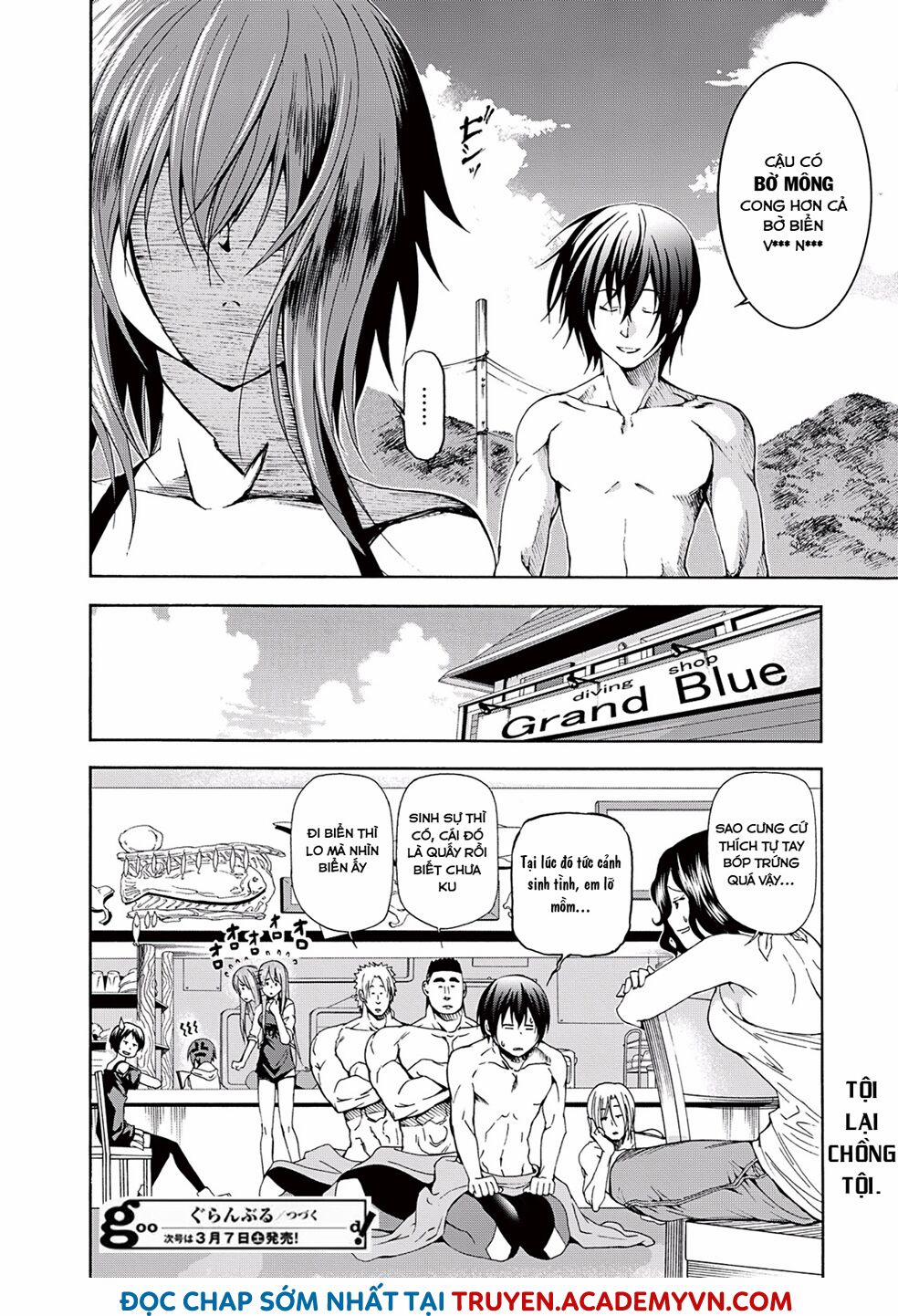 Grand Blue – Cô Gái Thích Lặn 11 trang 40