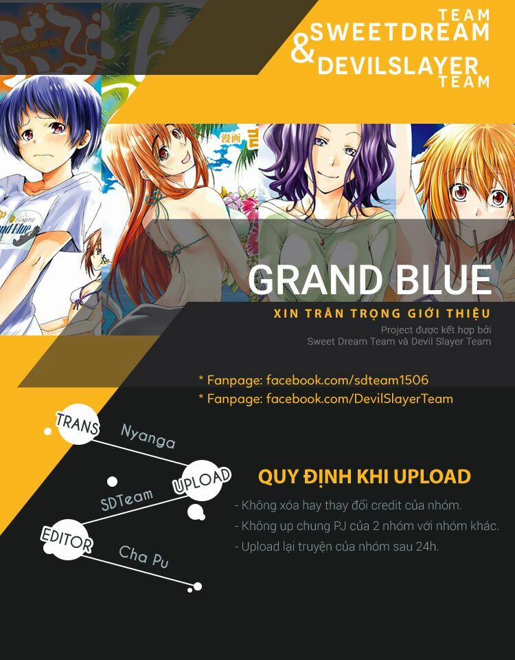 Grand Blue – Cô Gái Thích Lặn 12 trang 1