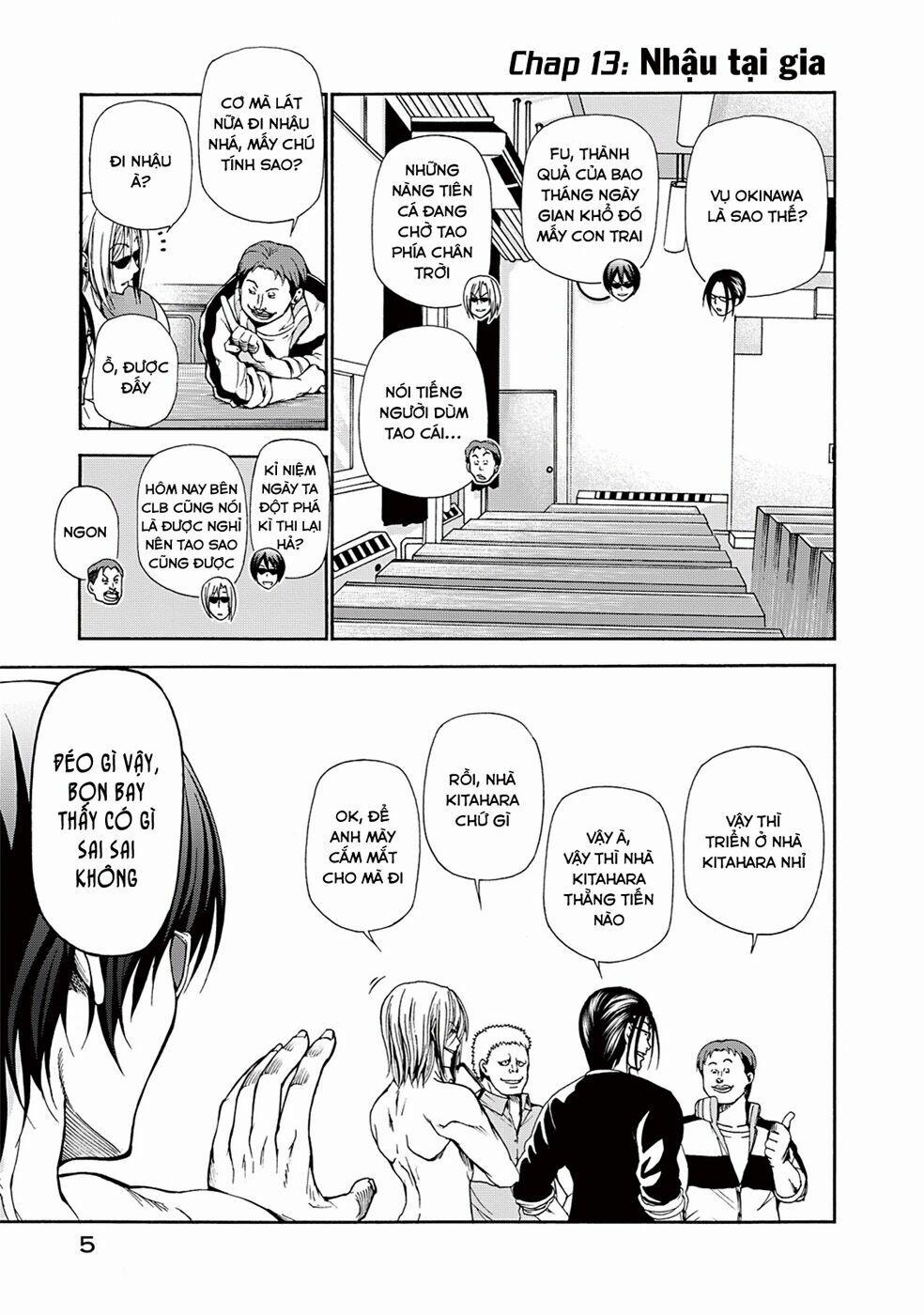 Grand Blue – Cô Gái Thích Lặn 13 trang 7