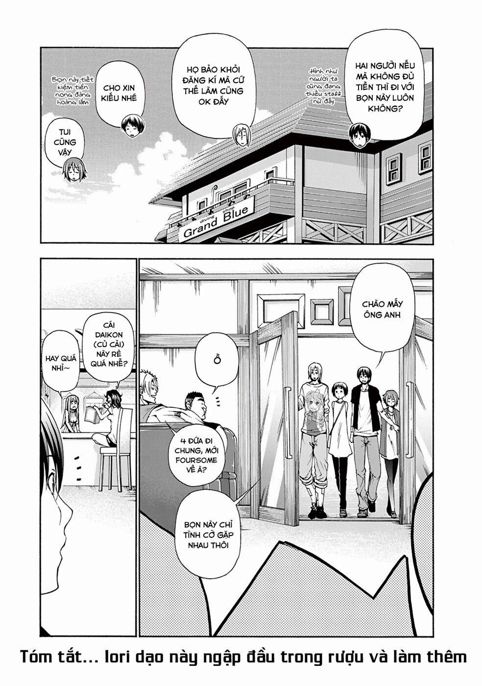 Grand Blue – Cô Gái Thích Lặn 15 trang 4