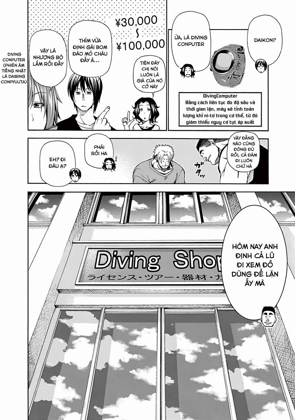 Grand Blue – Cô Gái Thích Lặn 15 trang 7