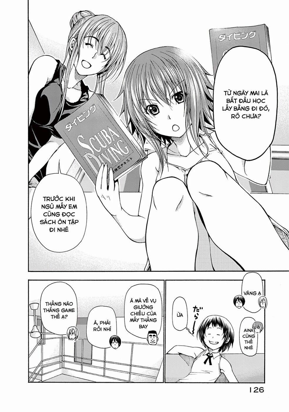 Grand Blue – Cô Gái Thích Lặn 16 trang 39