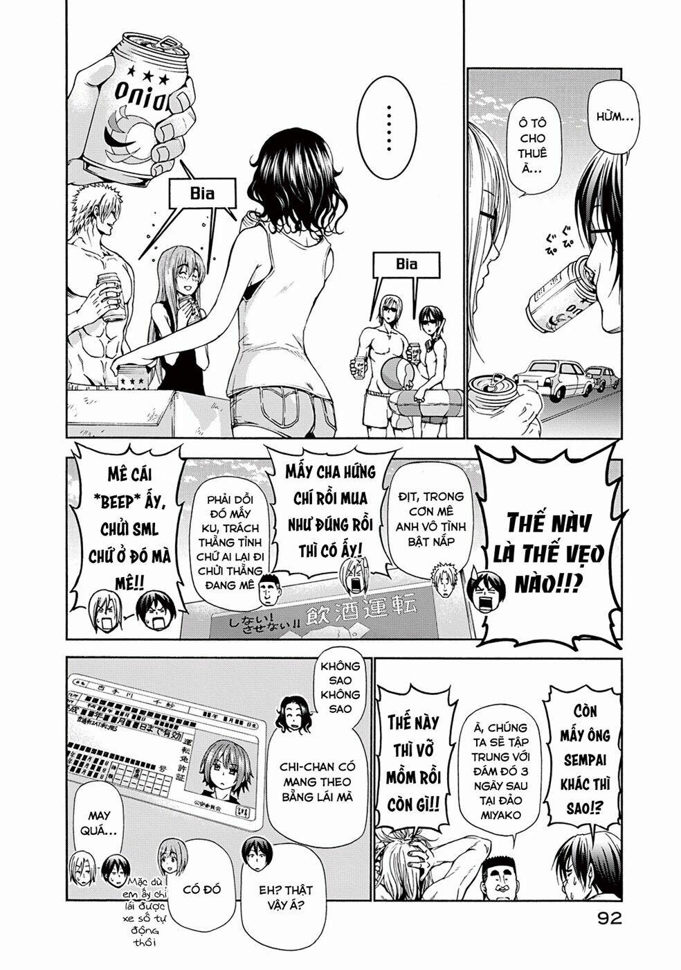 Grand Blue – Cô Gái Thích Lặn 16 trang 6