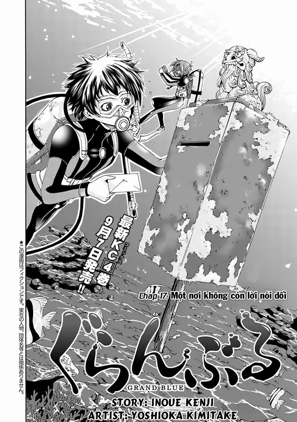 Grand Blue – Cô Gái Thích Lặn 17 trang 3