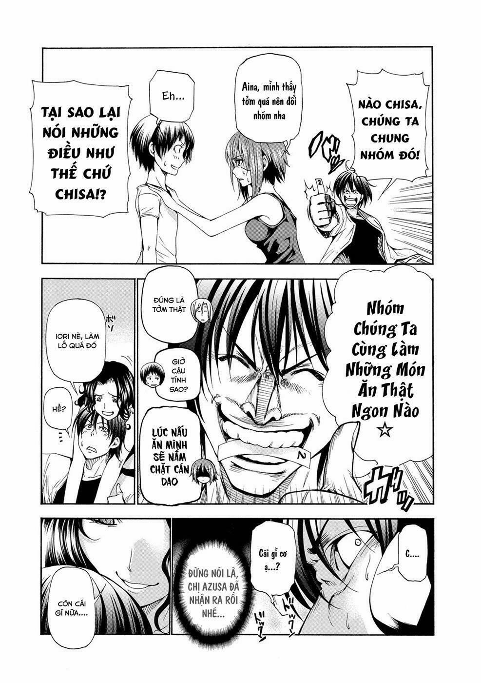 Grand Blue – Cô Gái Thích Lặn 18 trang 18