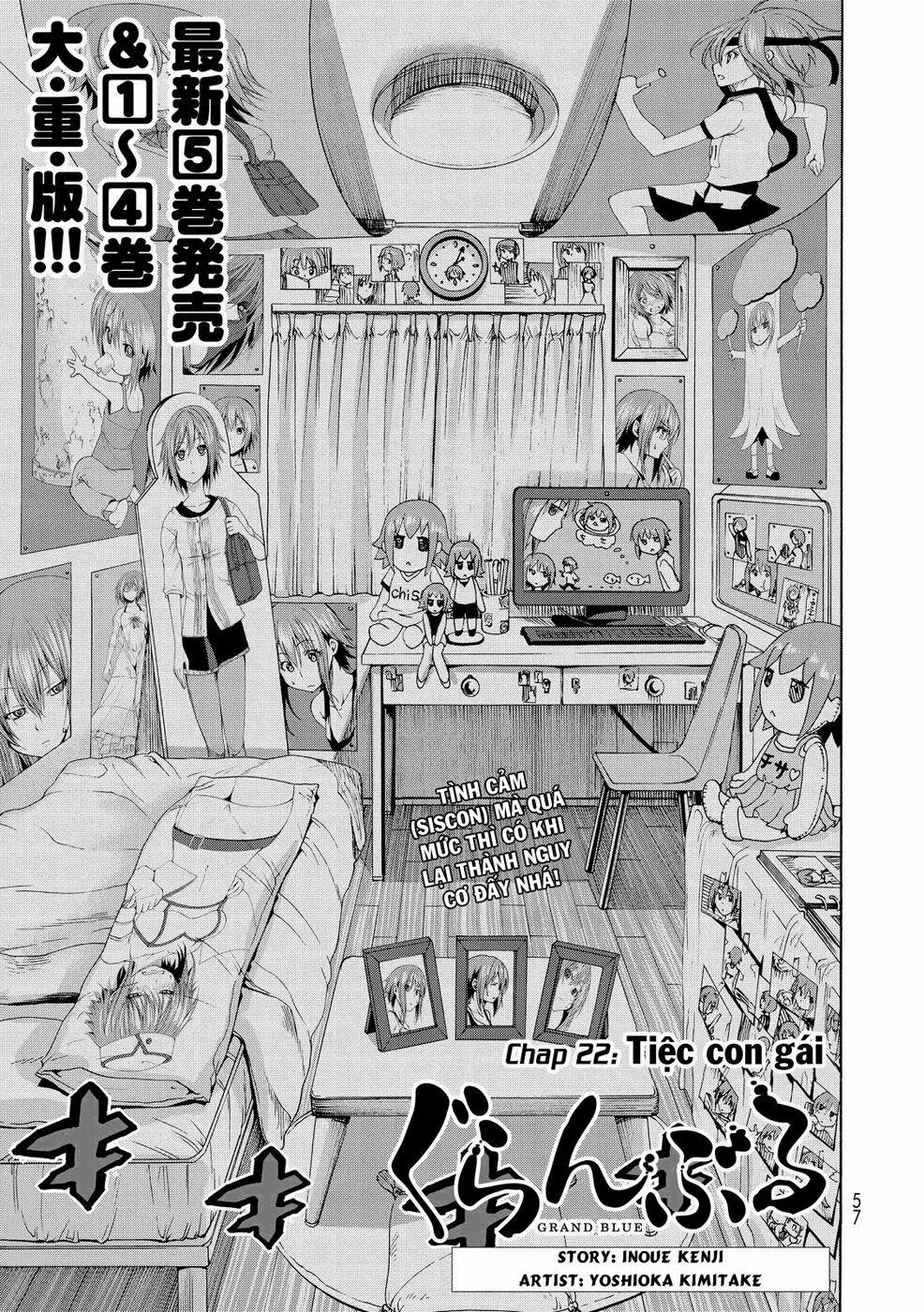 Grand Blue – Cô Gái Thích Lặn 22 trang 4