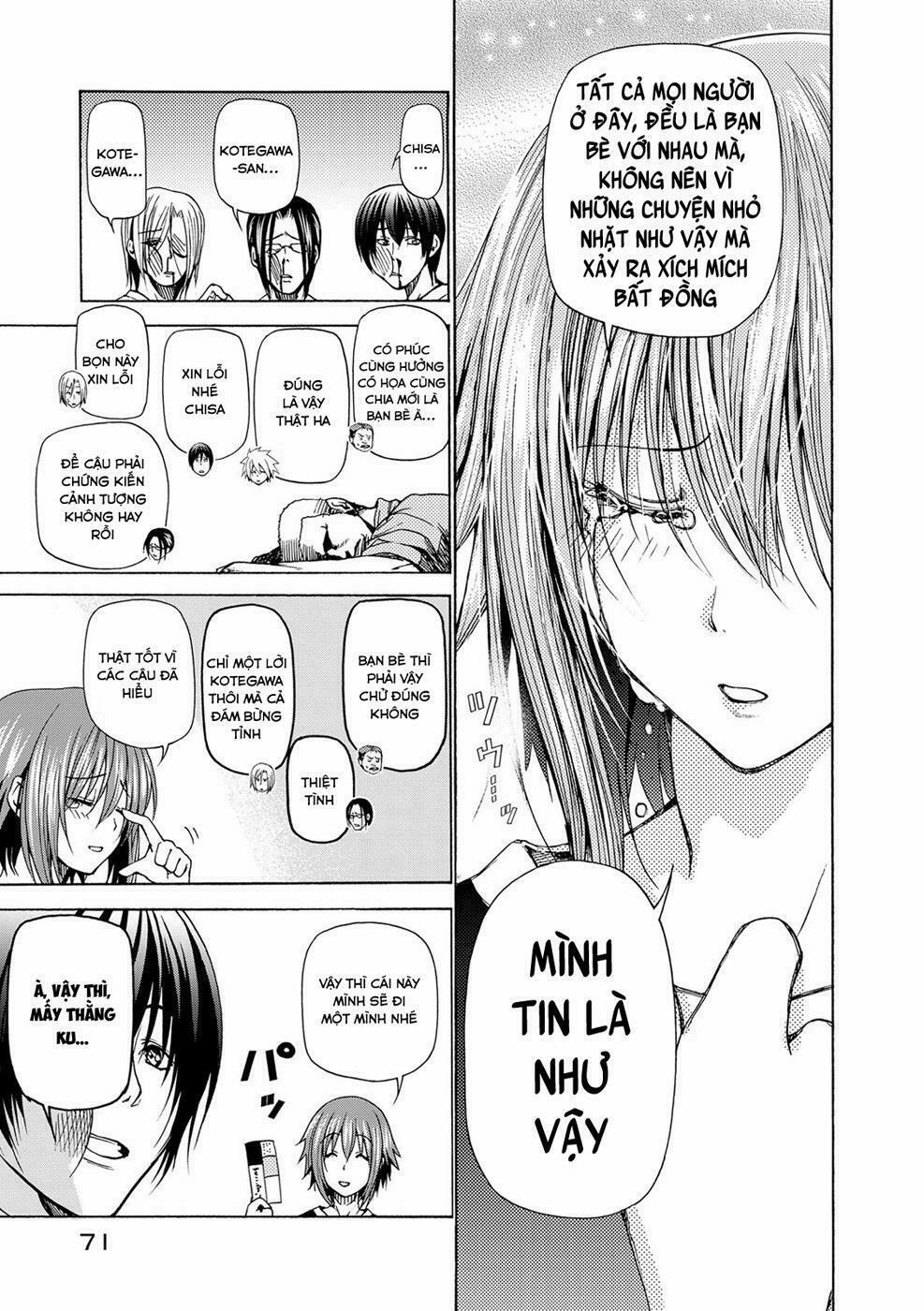 Grand Blue – Cô Gái Thích Lặn 23 trang 30