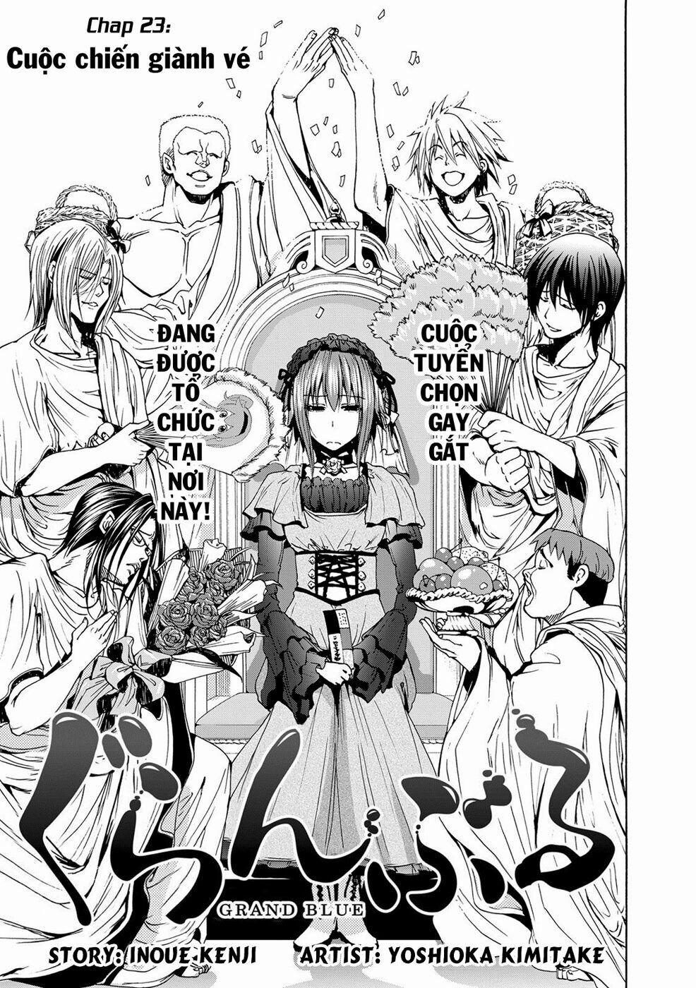 Grand Blue – Cô Gái Thích Lặn 23 trang 4