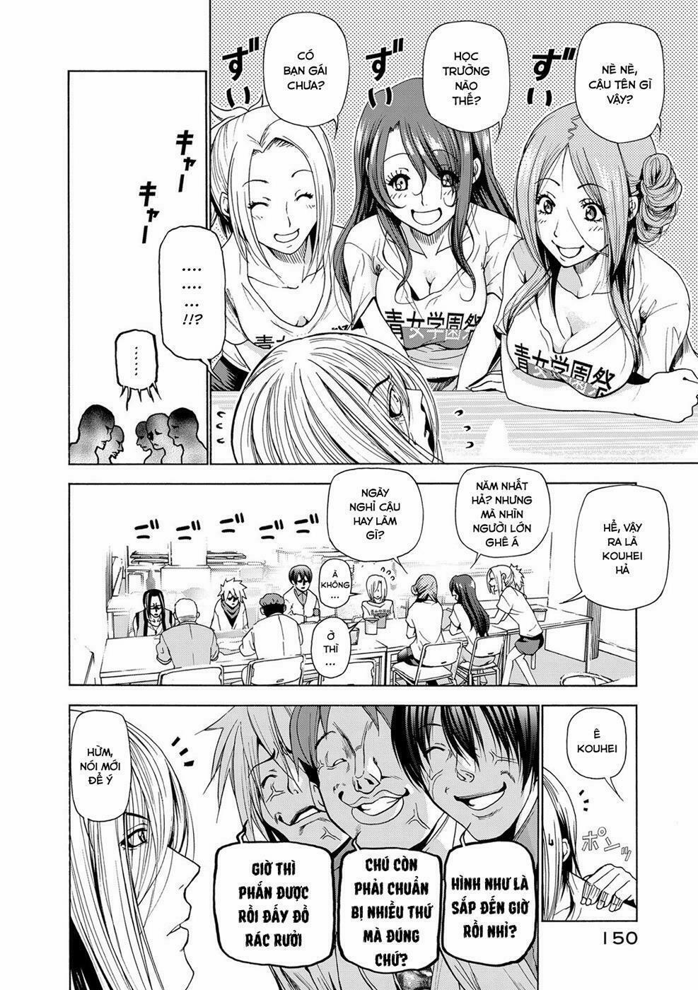 Grand Blue – Cô Gái Thích Lặn 25 trang 27