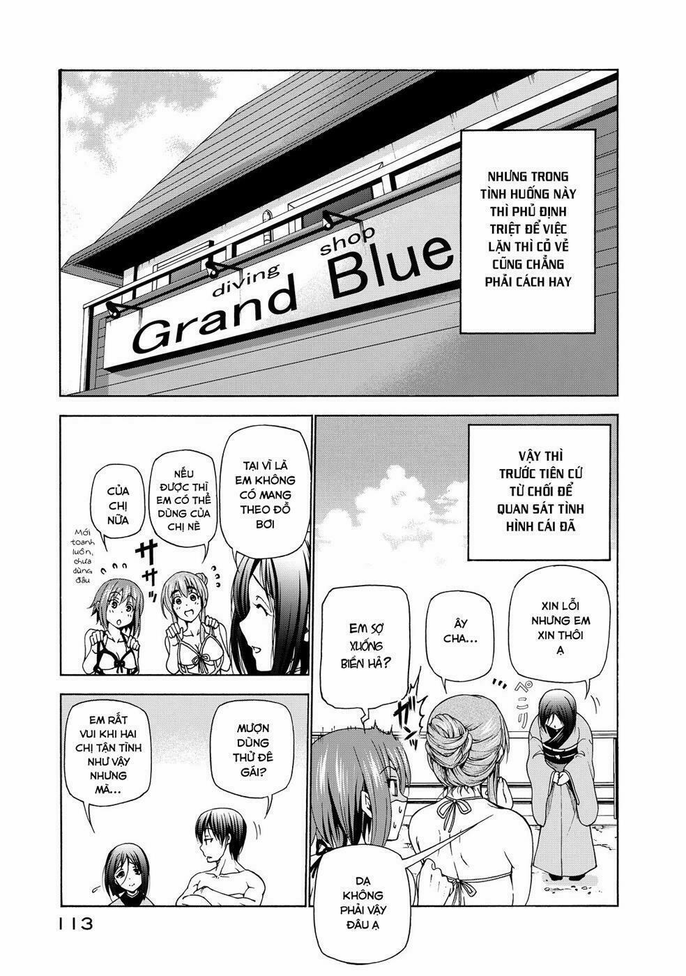 Grand Blue – Cô Gái Thích Lặn 28 trang 24